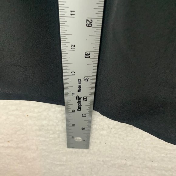 Pins and Needles Women's‎ Black Babydoll Tie Neck Tunic Top Dress Size L 8466 - Picture 4 of 8